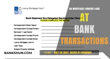 Mortgage Lenders Scrutinize Bank Transactions: What You Need to Know