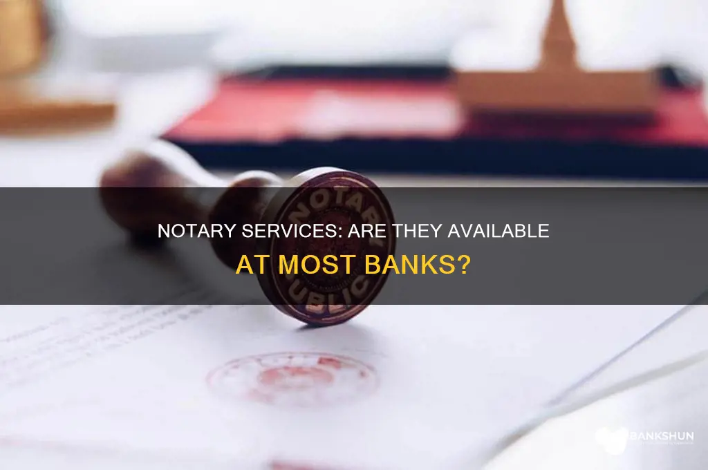 do most banks have a notary public