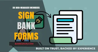 Who Can Sign Bank Forms?