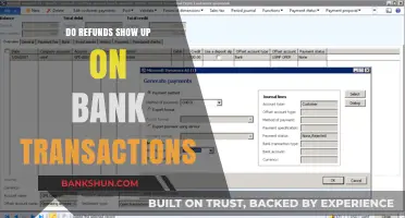 How Refunds Appear on Bank Statements