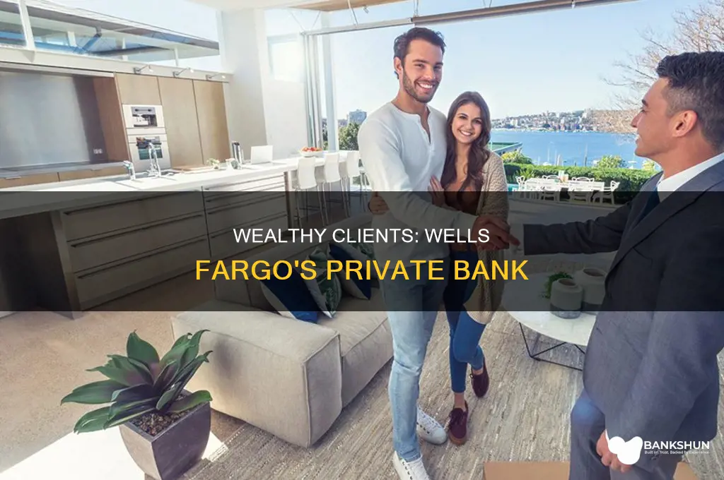 do rich people bank with wells fargfo