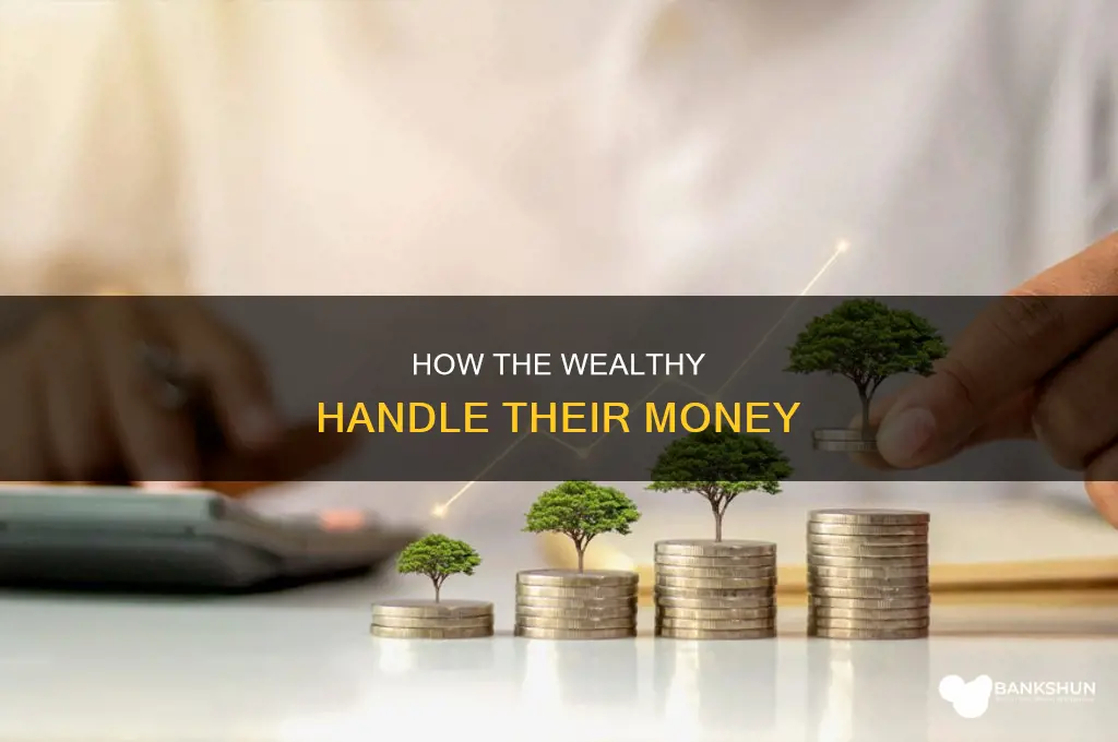 do rich people go to the bank