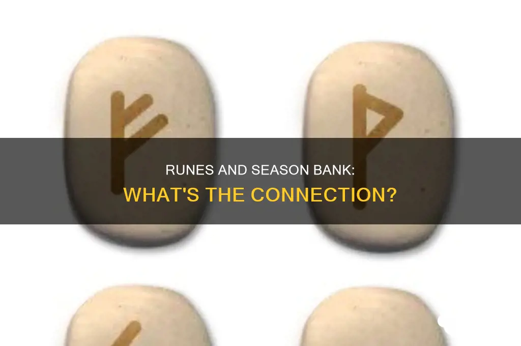 do runes count toward season bank coc