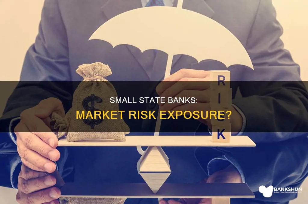 do small state banks have market risk