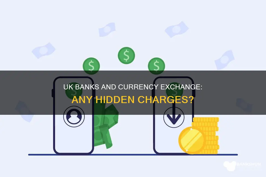 do uk banks charge for currency exchange