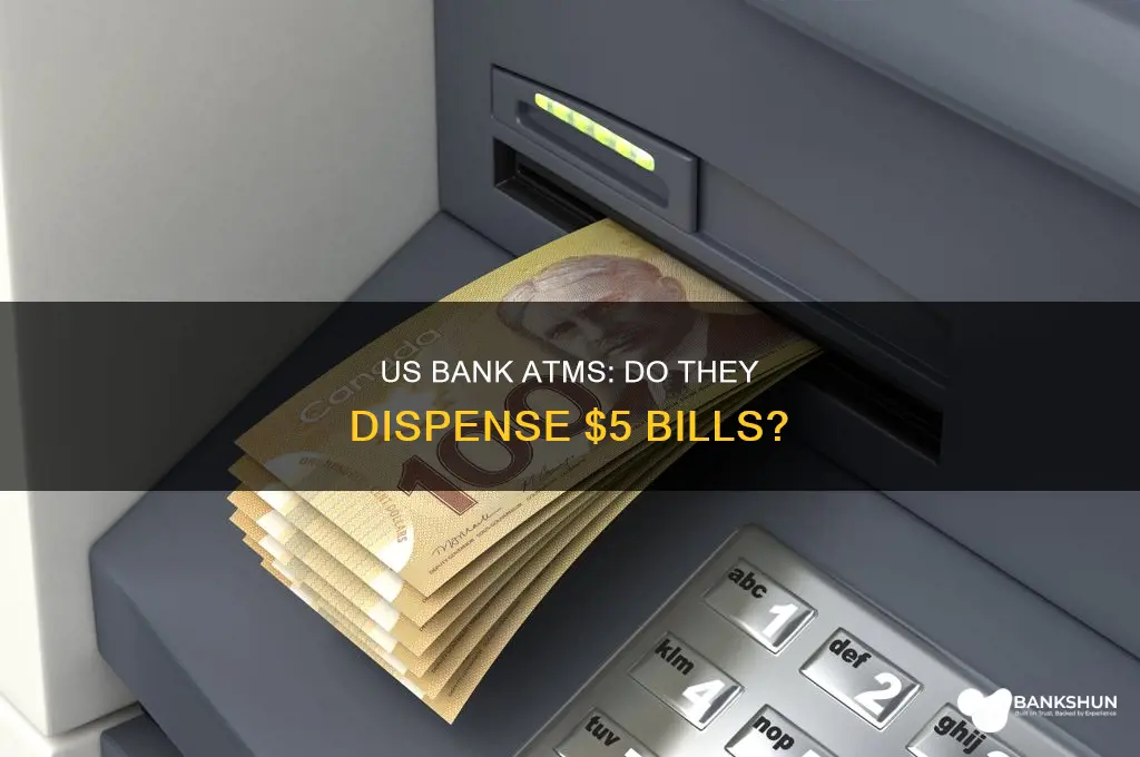 do us bank atms give 5