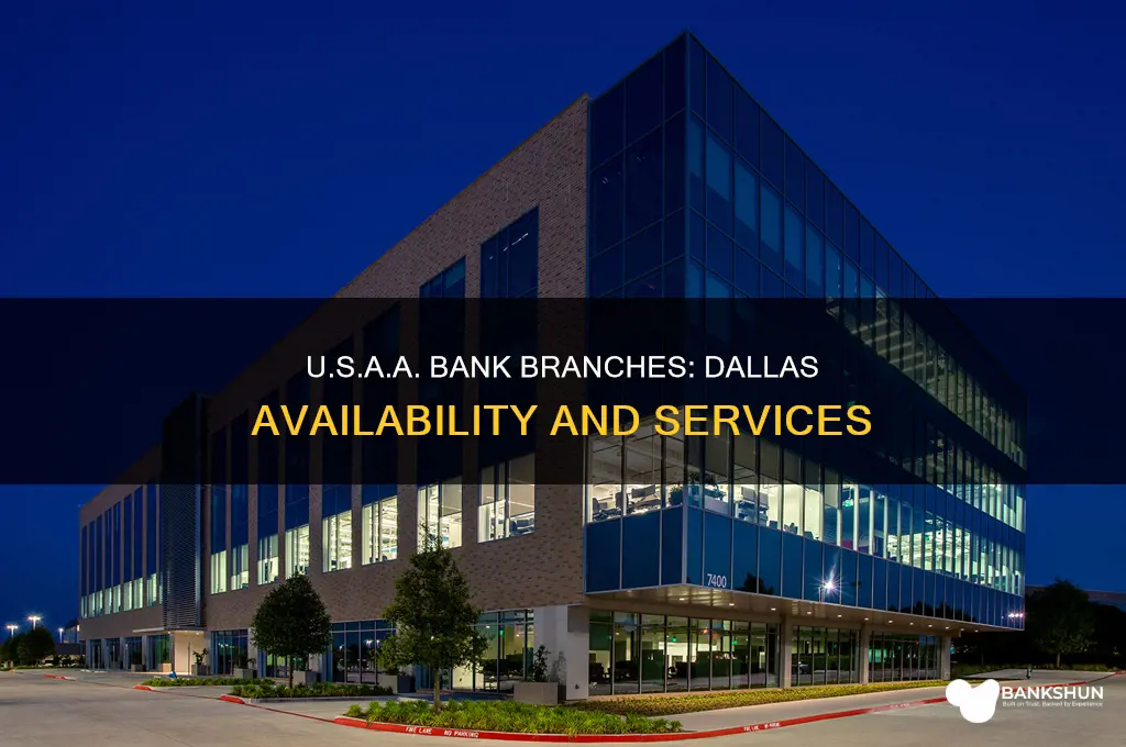 do usaa have a bank in dallas