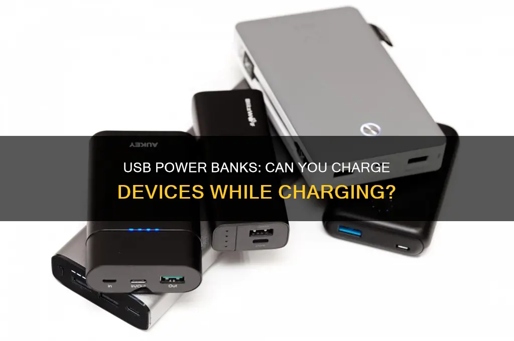do usb battery bank have passthrough charging