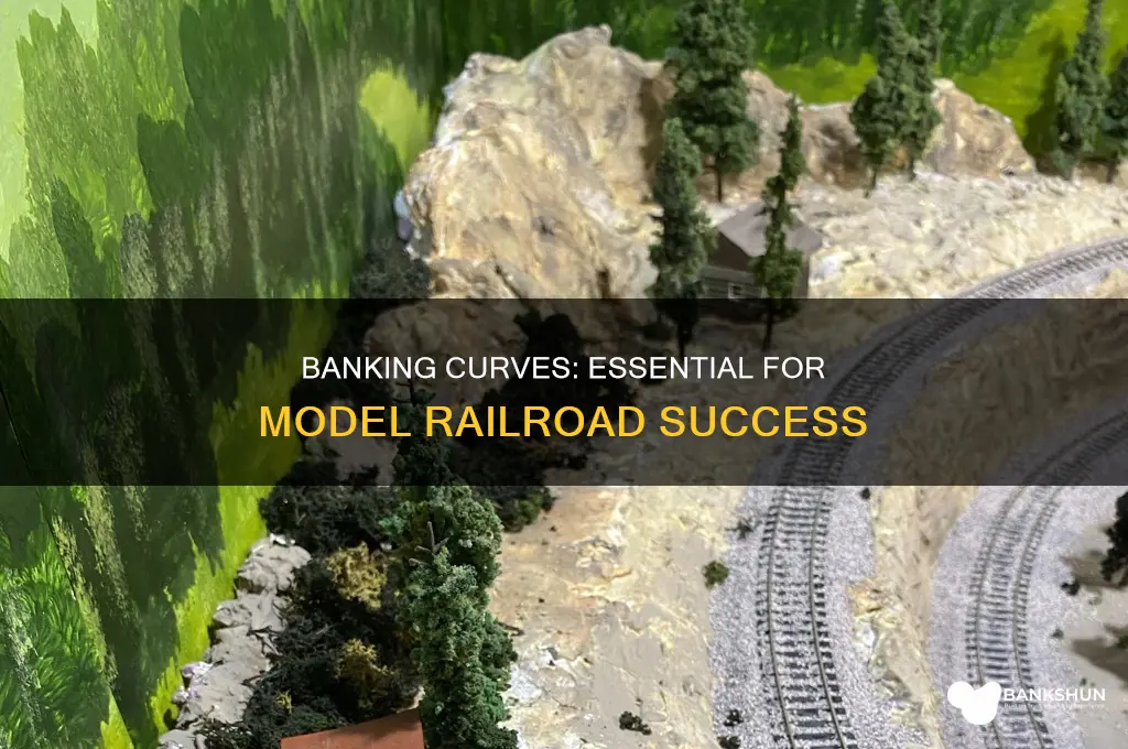 do you bank curves in model railroad