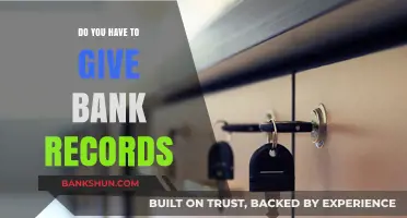 Bank Records: What You Need to Disclose