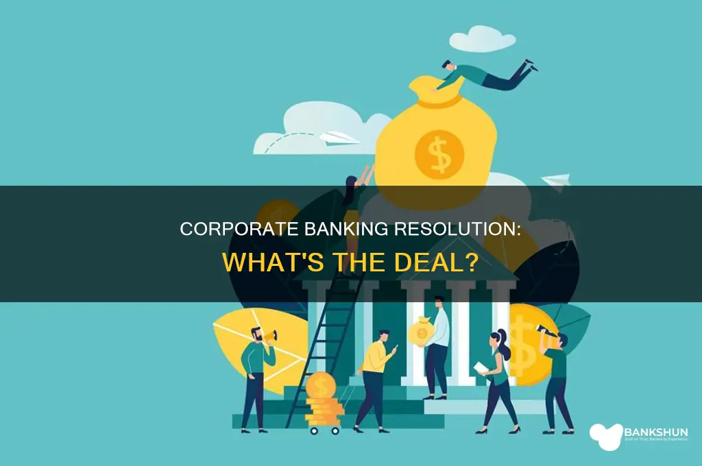 do you need a corporate banking resolution