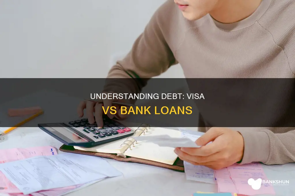 do you owe the bank ot visa