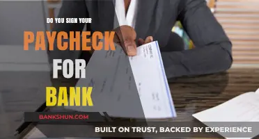Banking 101: Why You Sign Your Paycheck Before Depositing