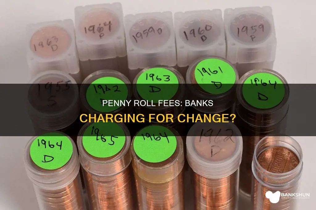 does a bank charge for penny roll