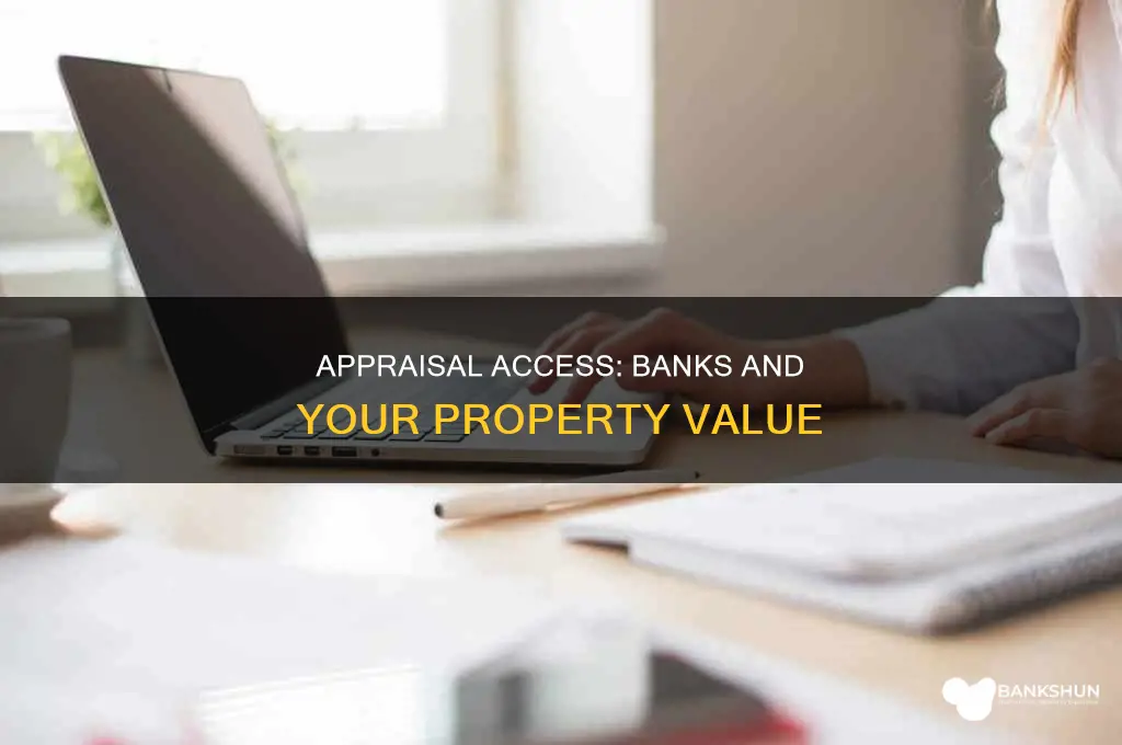 does a bank have to send appraisals