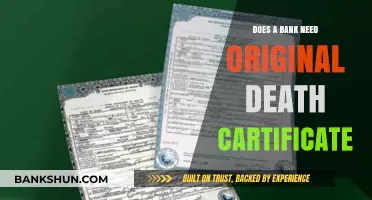 How Banks Handle Death: Certificate Verification