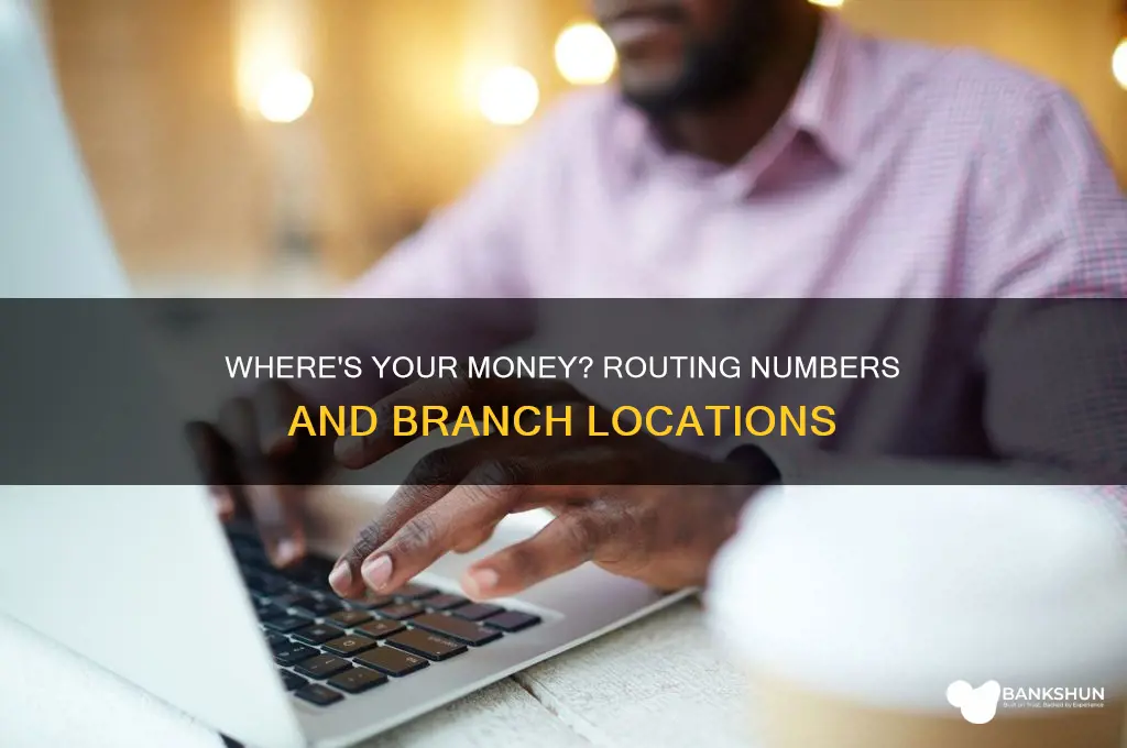 does a bank routing indicate the branch