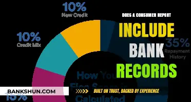 Consumer Reports: Bank Records and Your Credit Score