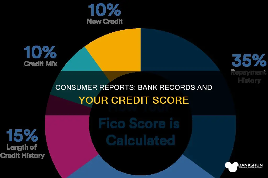 does a consumer report include bank records