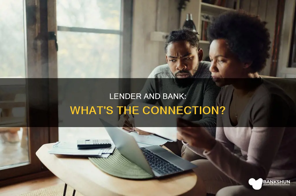 does a lender go through a bank