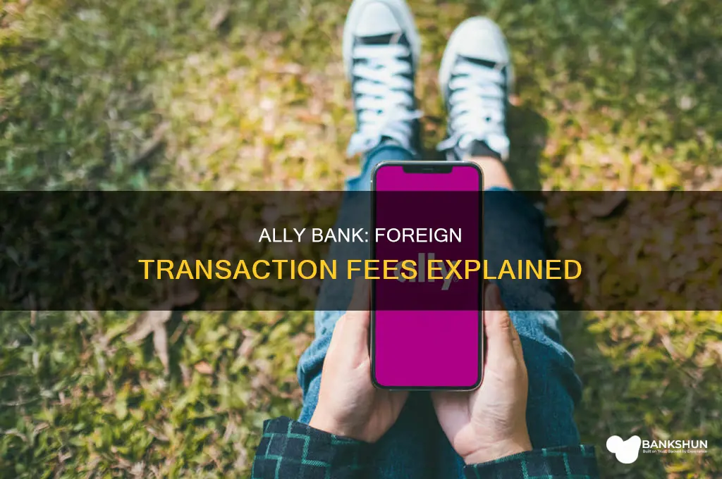 does ally bank charge foreign transaction fees