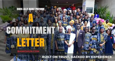 Ally Bank: Commitment Letters Available?