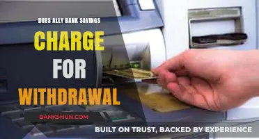 Ally Bank Savings: What's the Withdrawal Fee?