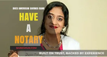 Notary Services at American Savings Bank: Available or Not?