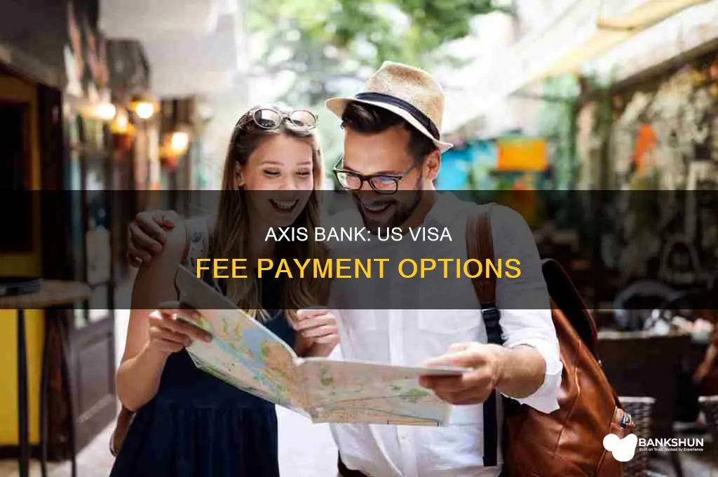 does axis bank accepting us visa fees