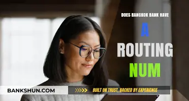 Bangkok Bank Routing: Do They Have Numbers?