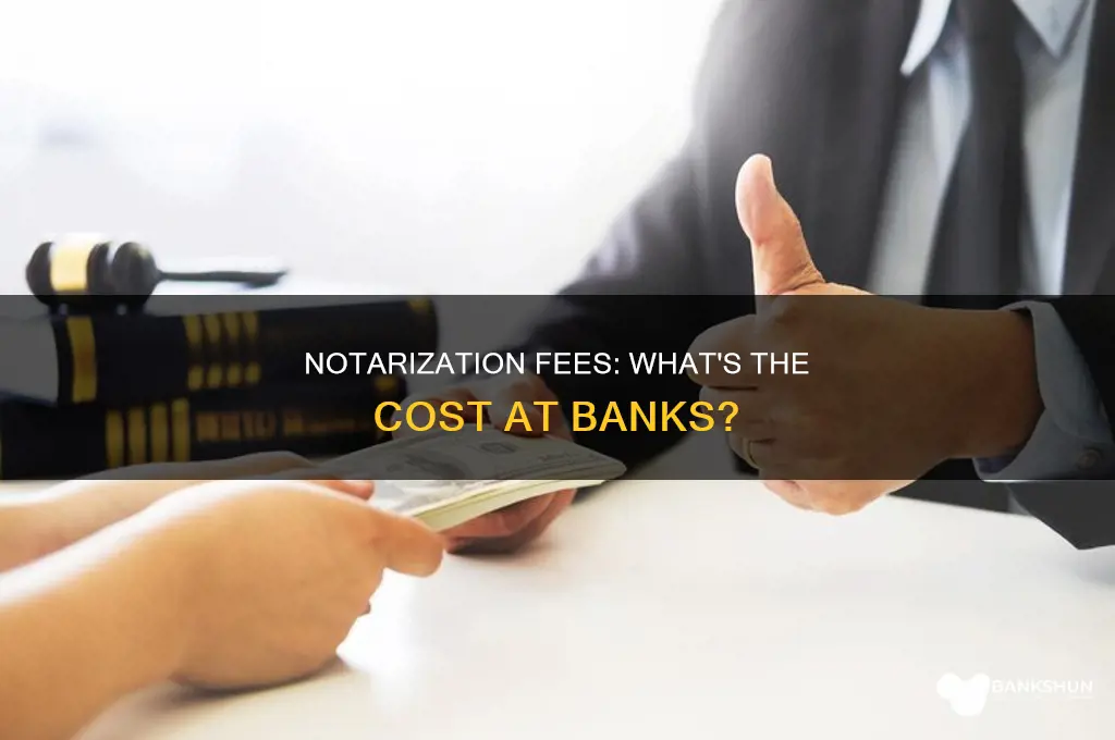 does bank charge to notorize a document