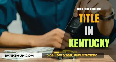 Car Title Loans: Who Holds the Title in Kentucky?