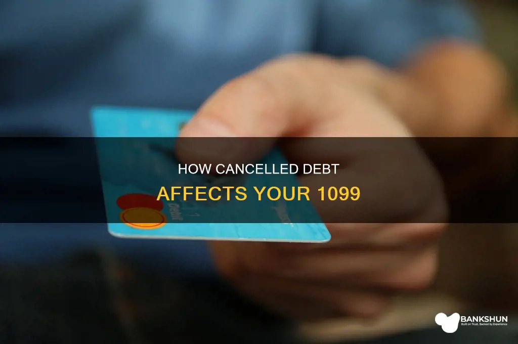 does bank issue 1099 when dept canceled