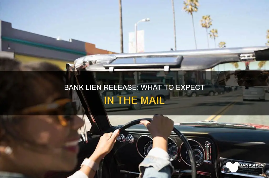 does bank mail title after lien release