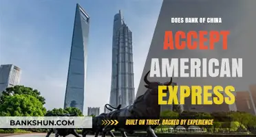 American Express: Bank of China's Acceptance