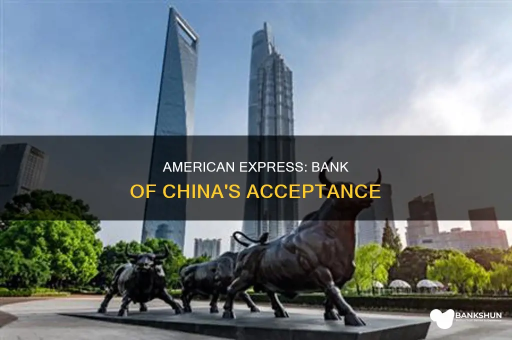 does bank of china accept american express