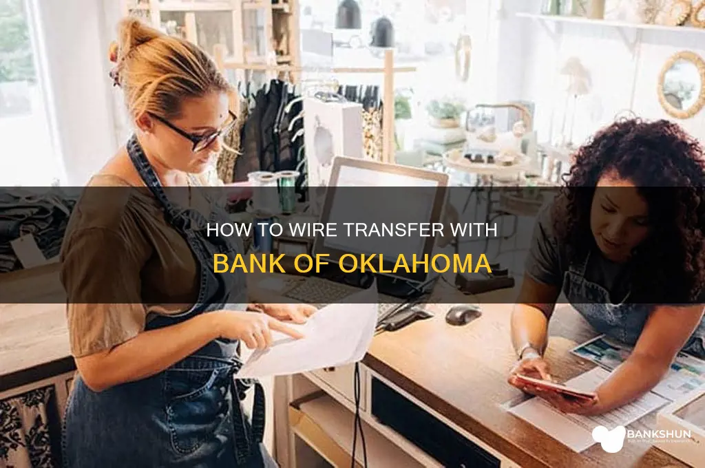 does bank of oklahoma do wire transfers