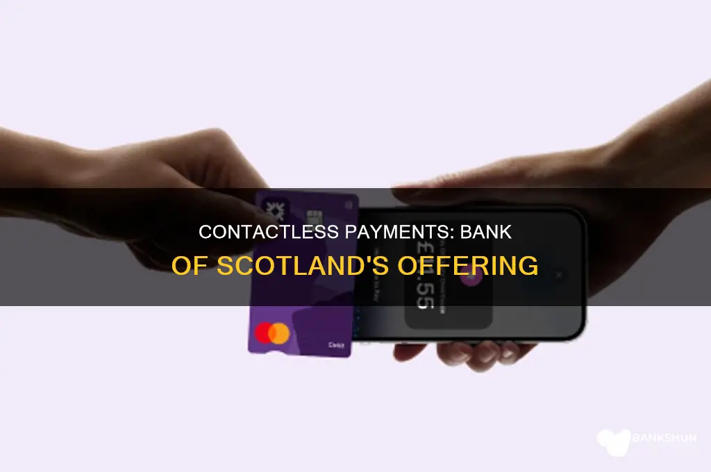 does bank of scotland do contactless payment