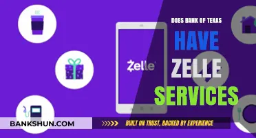 Bank of Texas: Zelle Services Availability and Accessibility