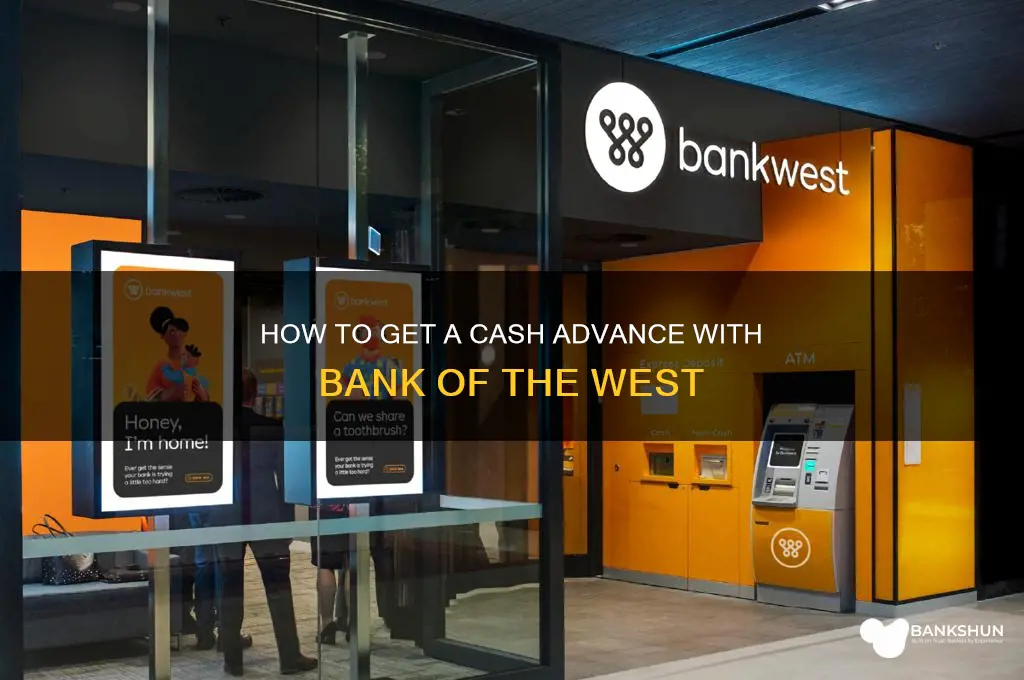 does bank of the west cash advance