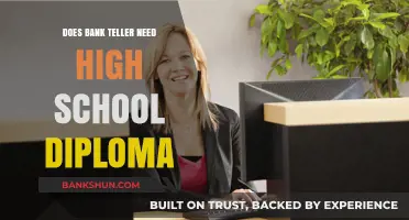 High School Education: A Must for Bank Teller Roles?