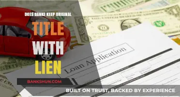 Lien on Me: Banks and Car Title Loans