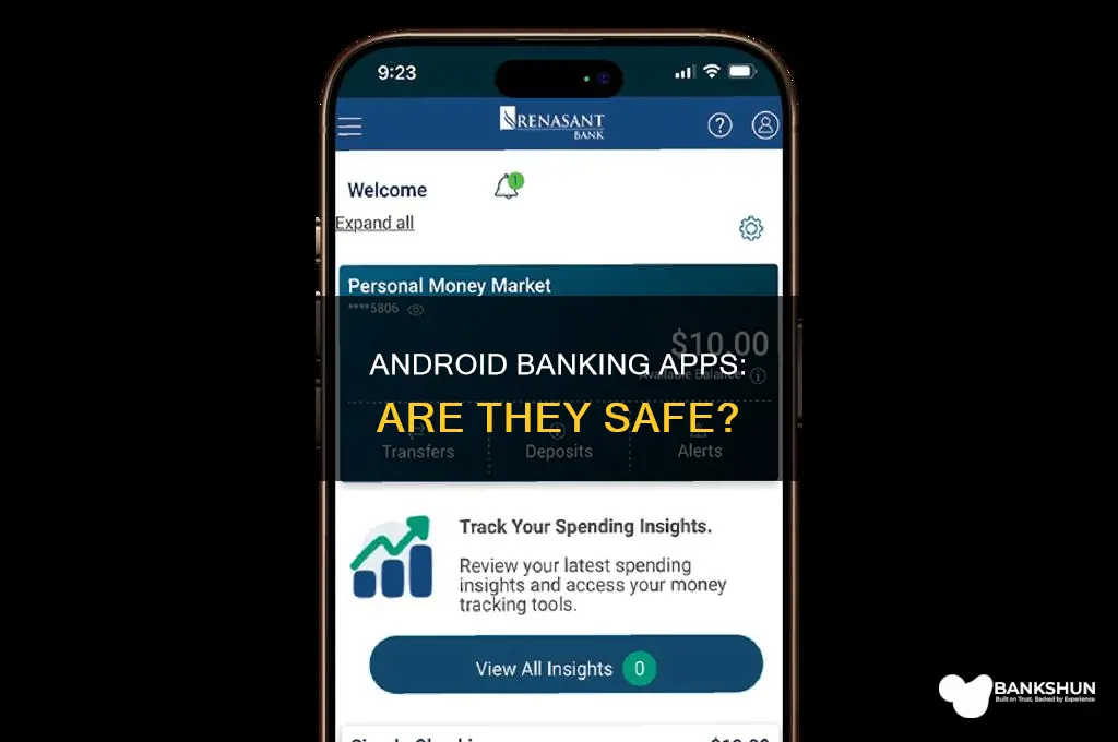 does banking apps are safe on android