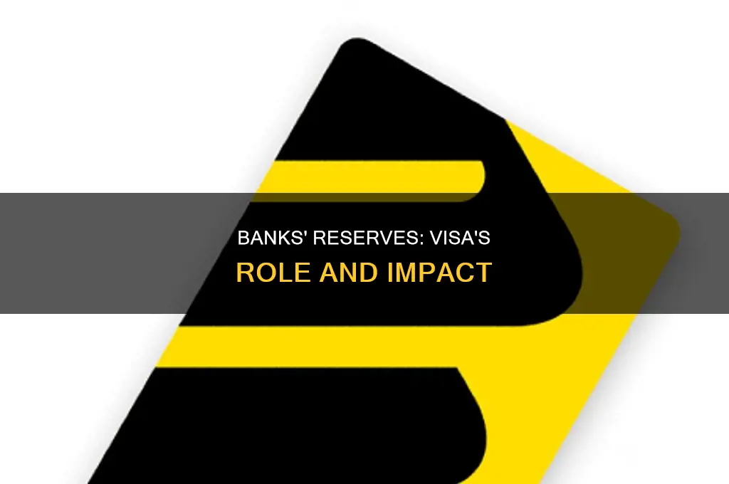 does banks have reserve at visa company