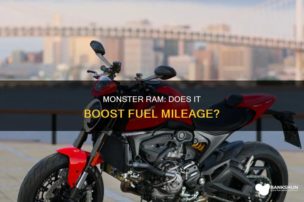 does banks monster ram increase fuel mileage