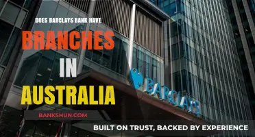 Barclays Bank: Australian Branches and Services