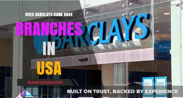 Barclays Bank: US Branches and Their Locations
