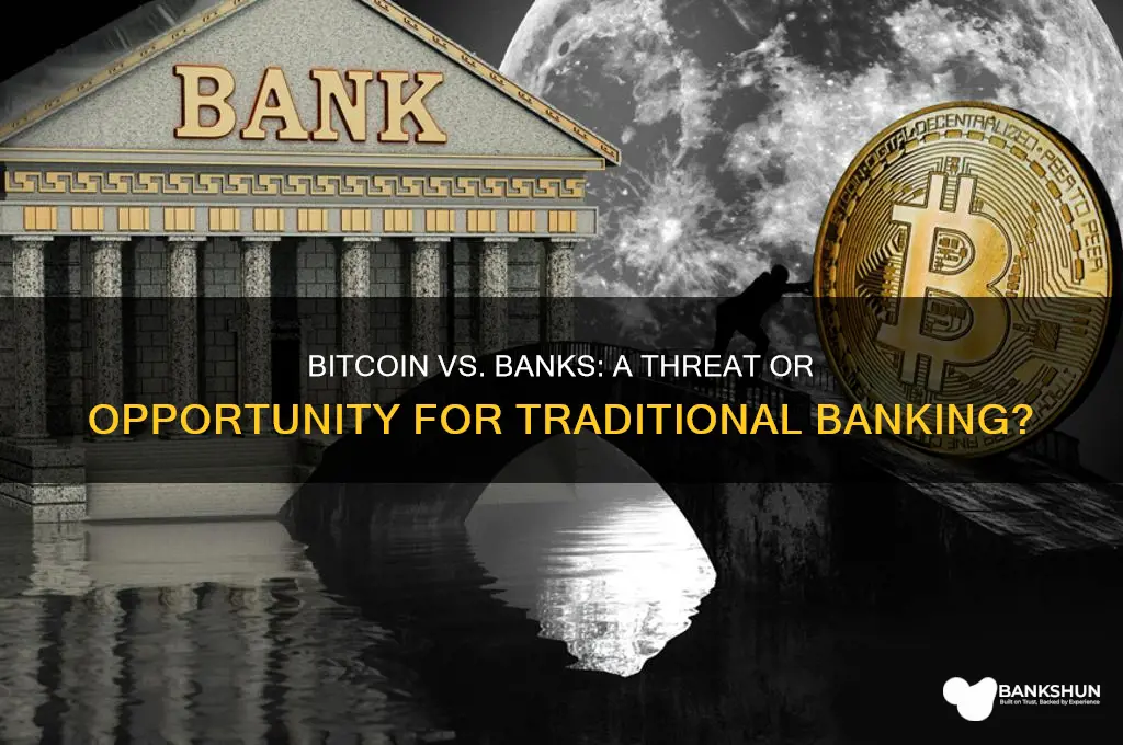 does bitcoin pose a threat to banks