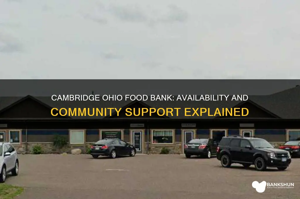 does cambridge ohio have a food bank