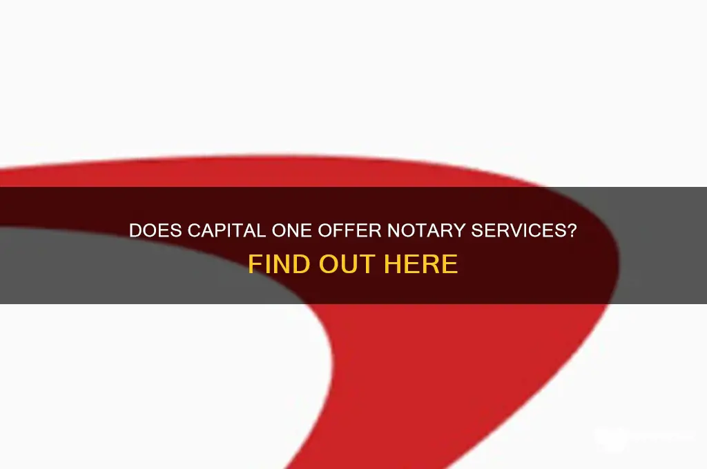 does capital one bank have a notary